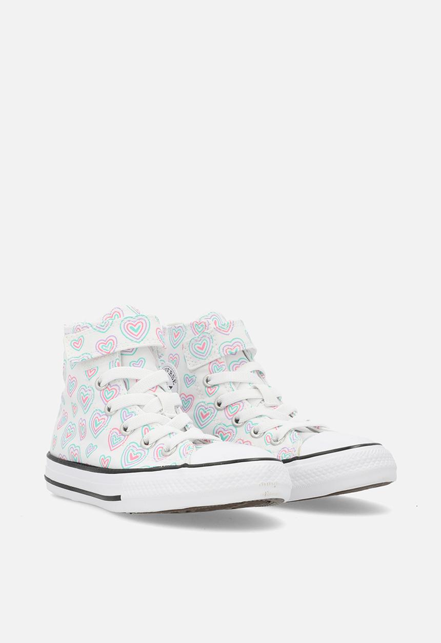 Converse - Chuck taylor all star hearts easy-on - white/oops pink/white