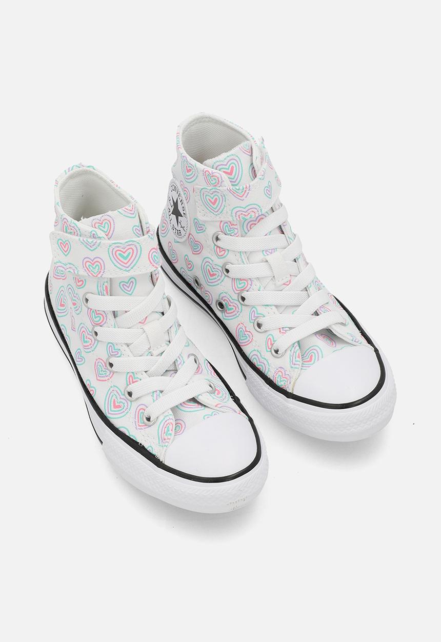 Converse - Chuck taylor all star hearts easy-on - white/oops pink/white