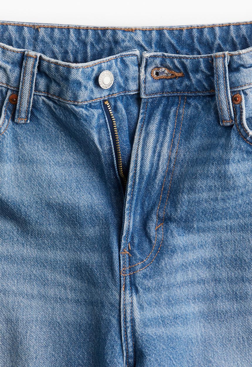 H&M - Barrel high jeans - blue