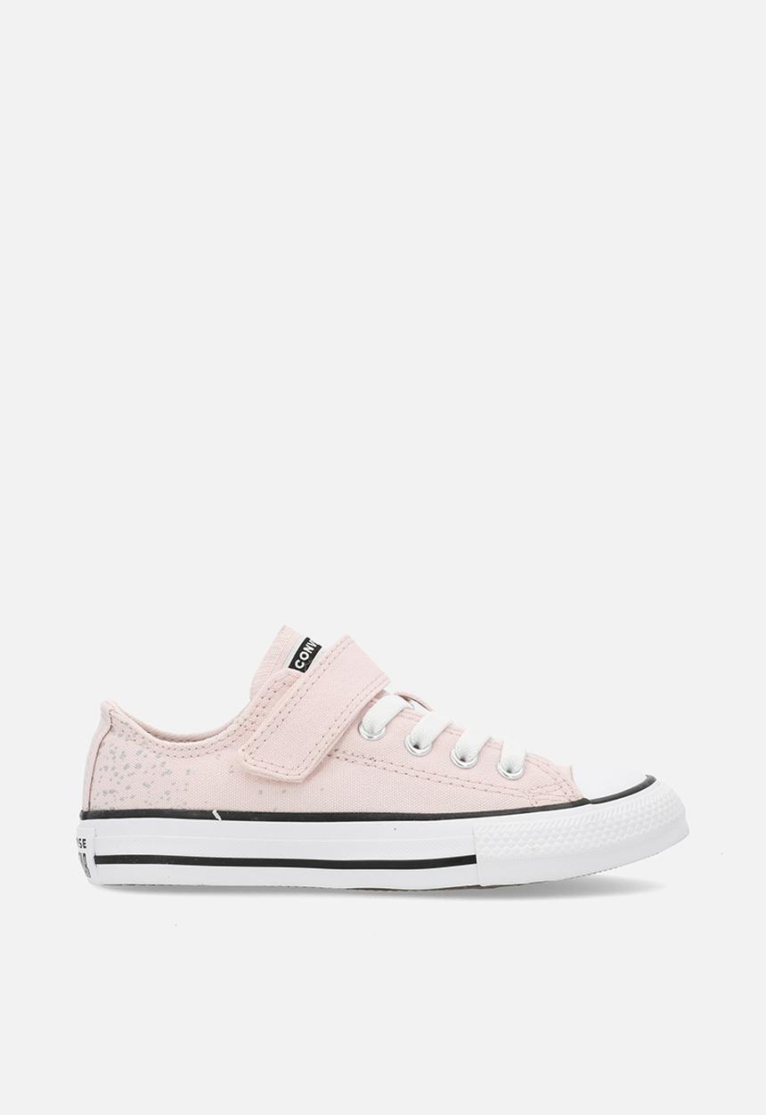 Converse - Chuck taylor all star metallic splatter easy-on - blush hush/silver/white