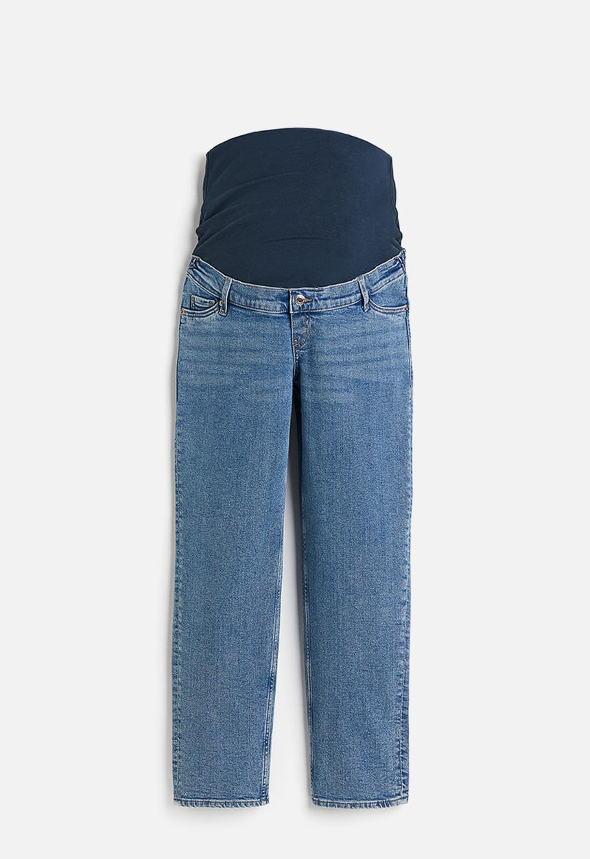 H&M - Mama straight ankle jeans - denim blue