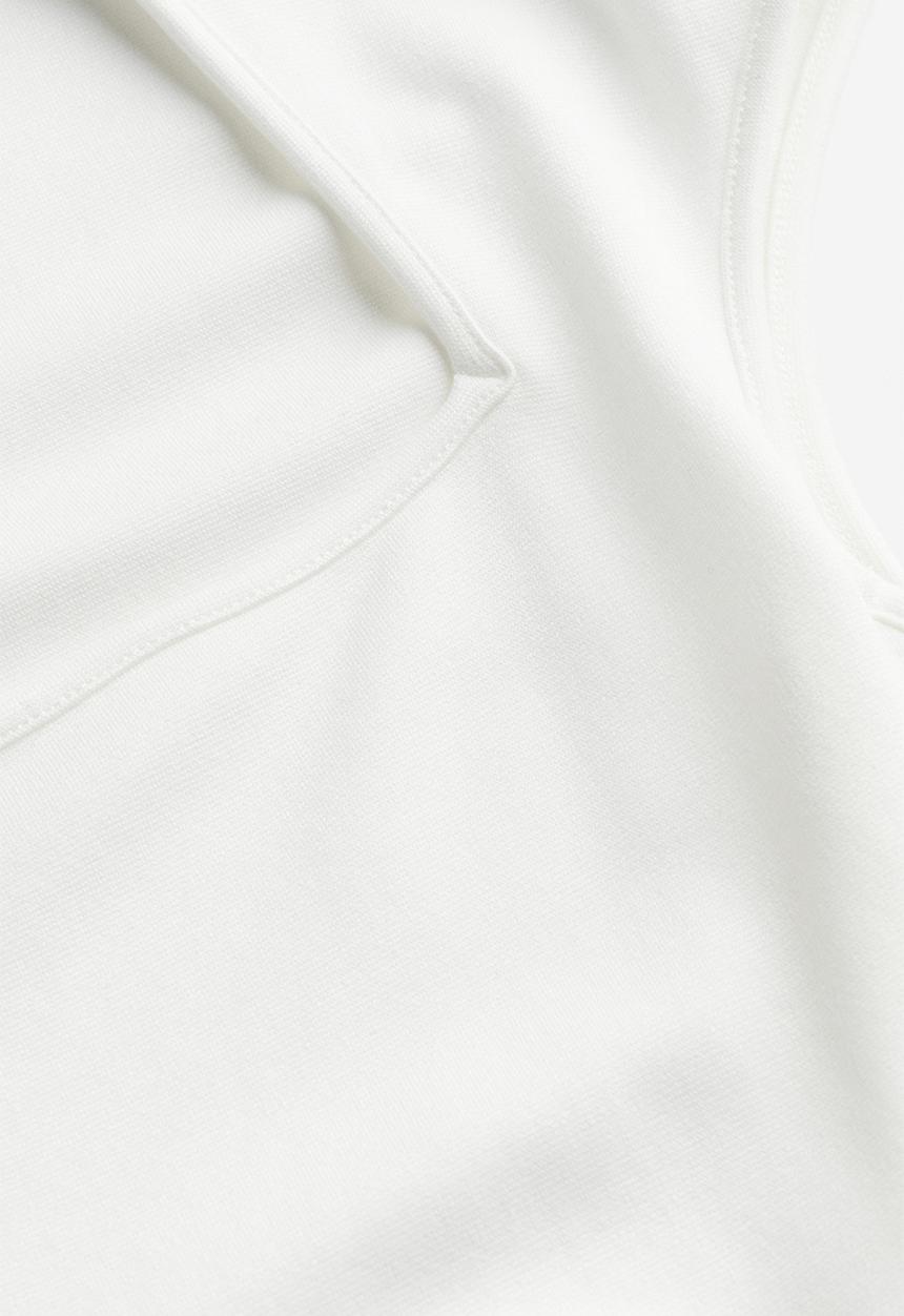H&M - Cap-sleeved top - white