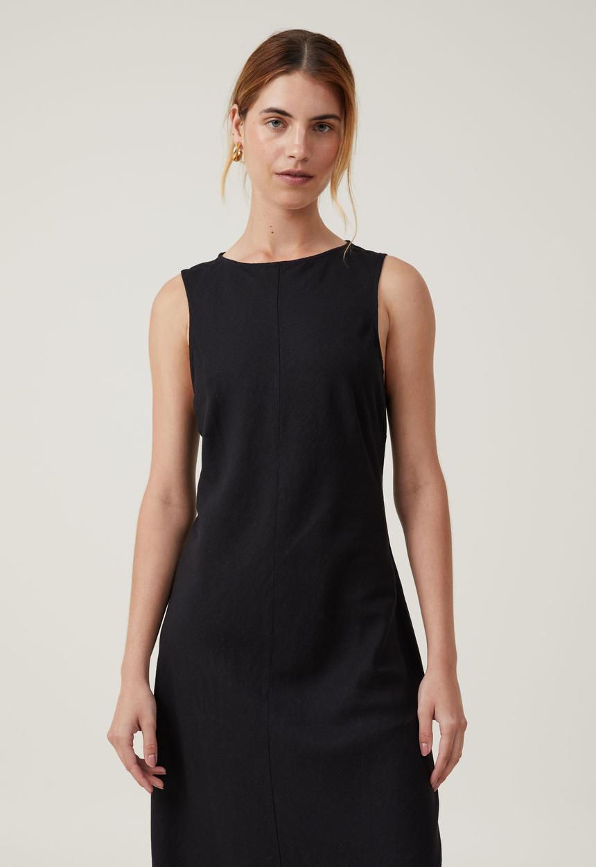 Cotton On - Haven High Neck Maxi Dress - Black