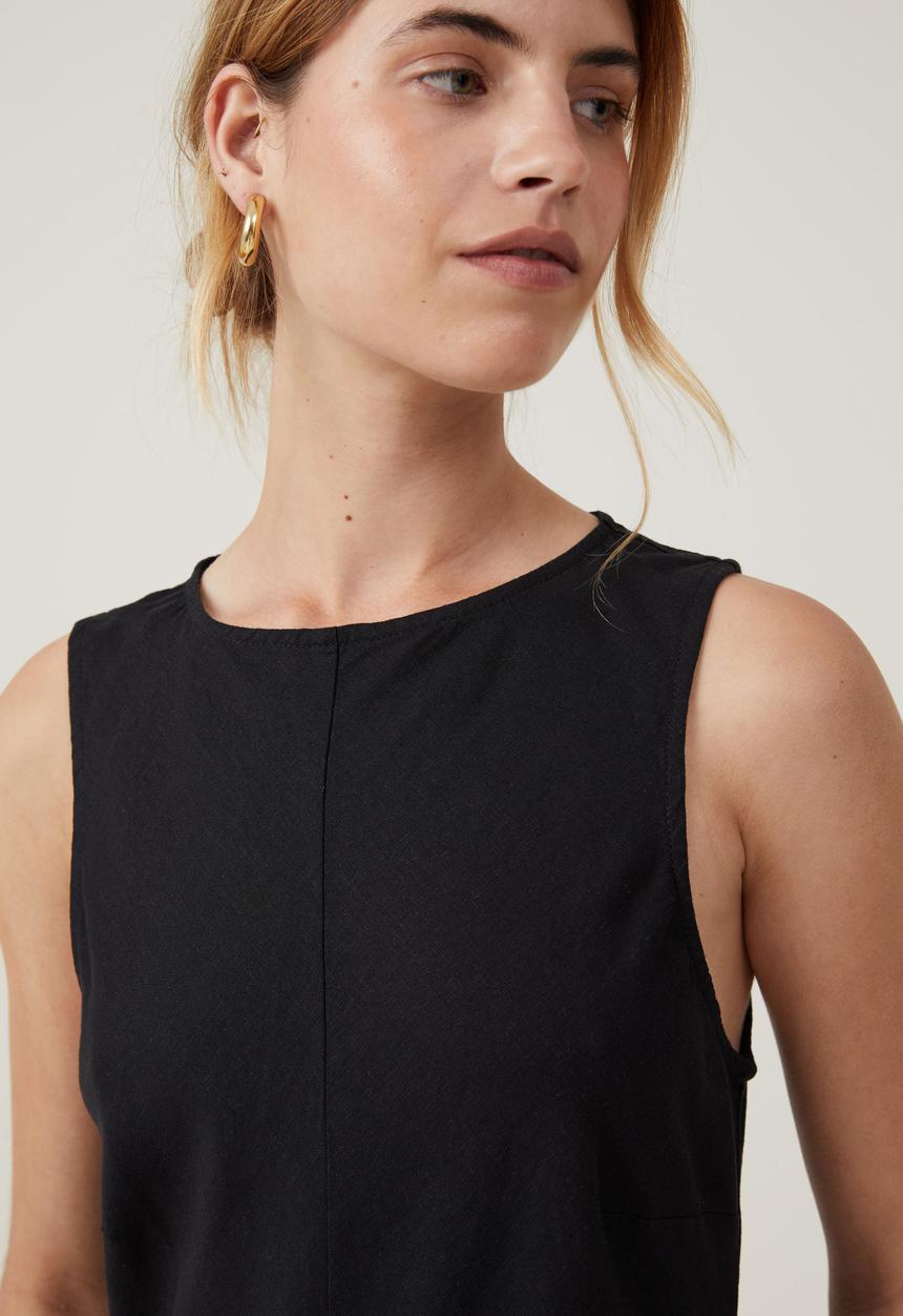 Cotton On - Haven High Neck Maxi Dress - Black