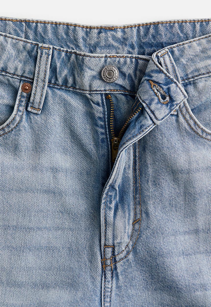 H&M - Baggy high jeans - blue