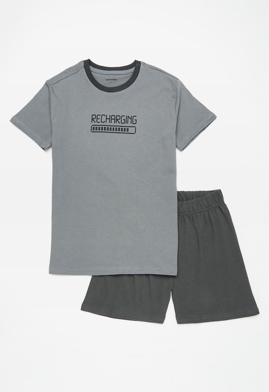 Pop Candy - Pj set-printed/grey