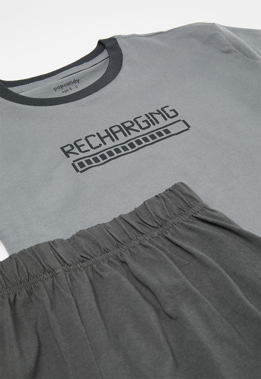 Pop Candy - Pj set-printed/grey