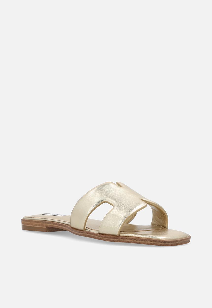Steve Madden - Heist leather slip-on - gold leath