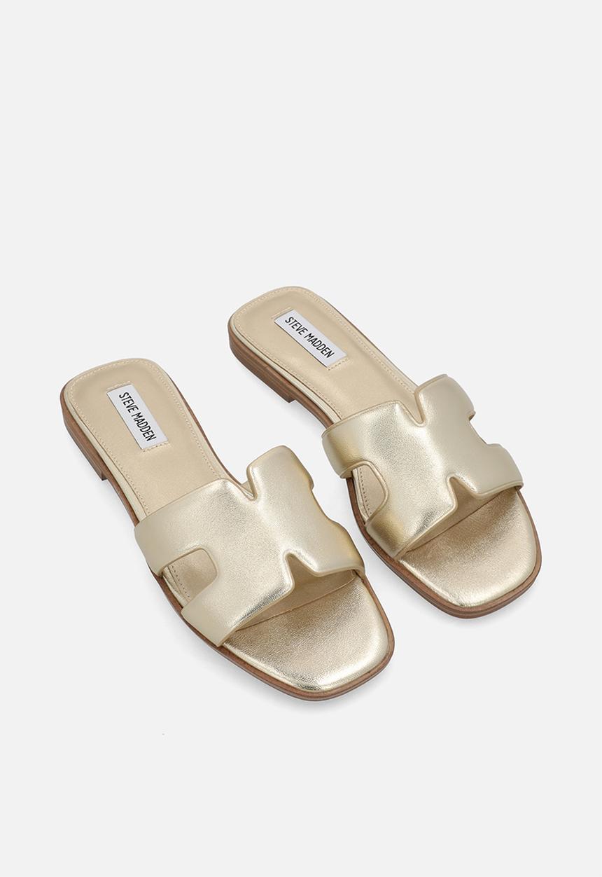 Steve Madden - Heist leather slip-on - gold leath