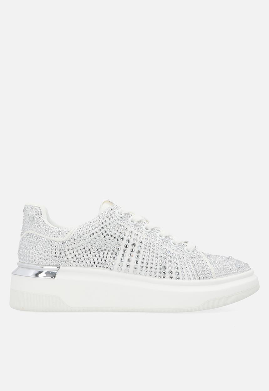 Steve Madden - Globes chunky sneaker - white & silver