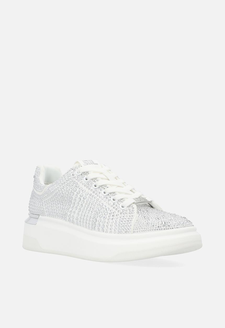 Steve Madden - Globes chunky sneaker - white & silver