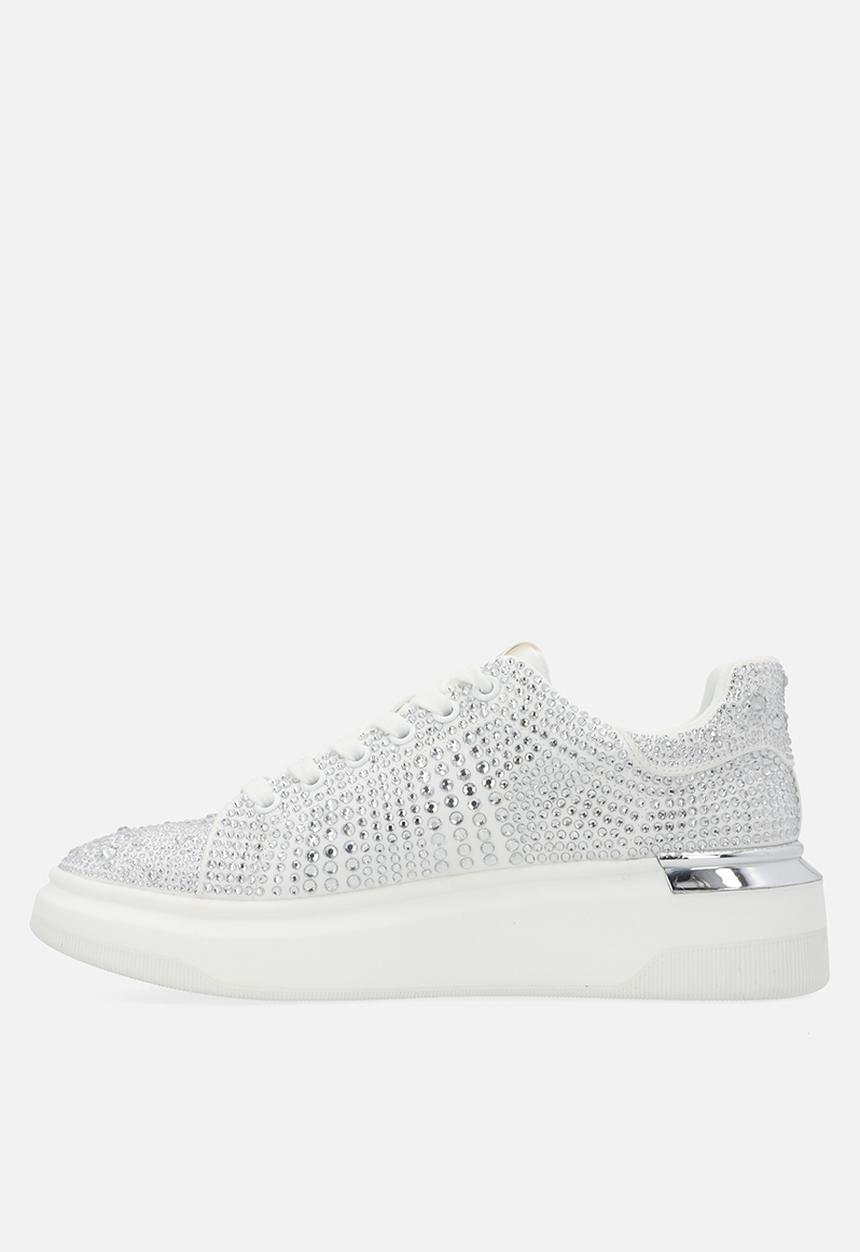 Steve Madden - Globes chunky sneaker - white & silver