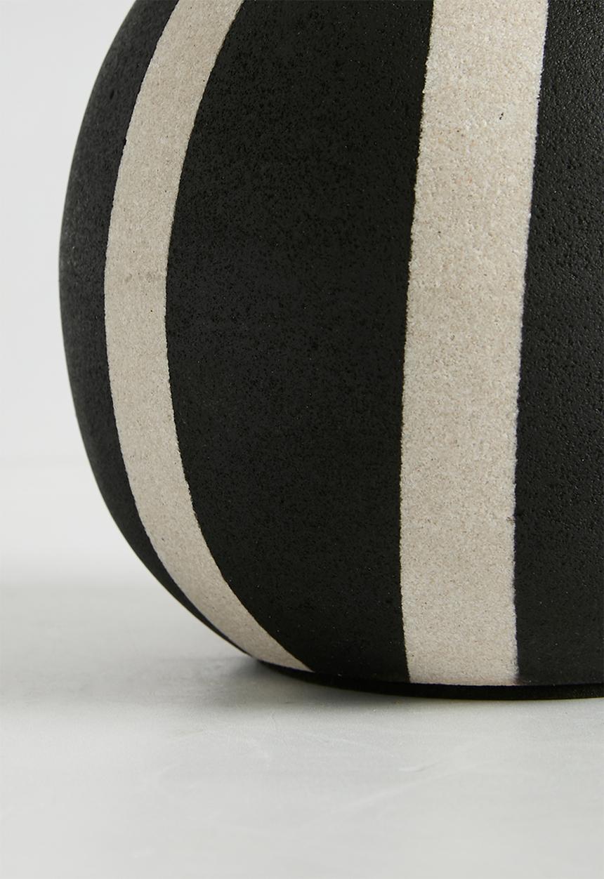 Sixth Floor - Sandstone Soap Dispenser - Black & White