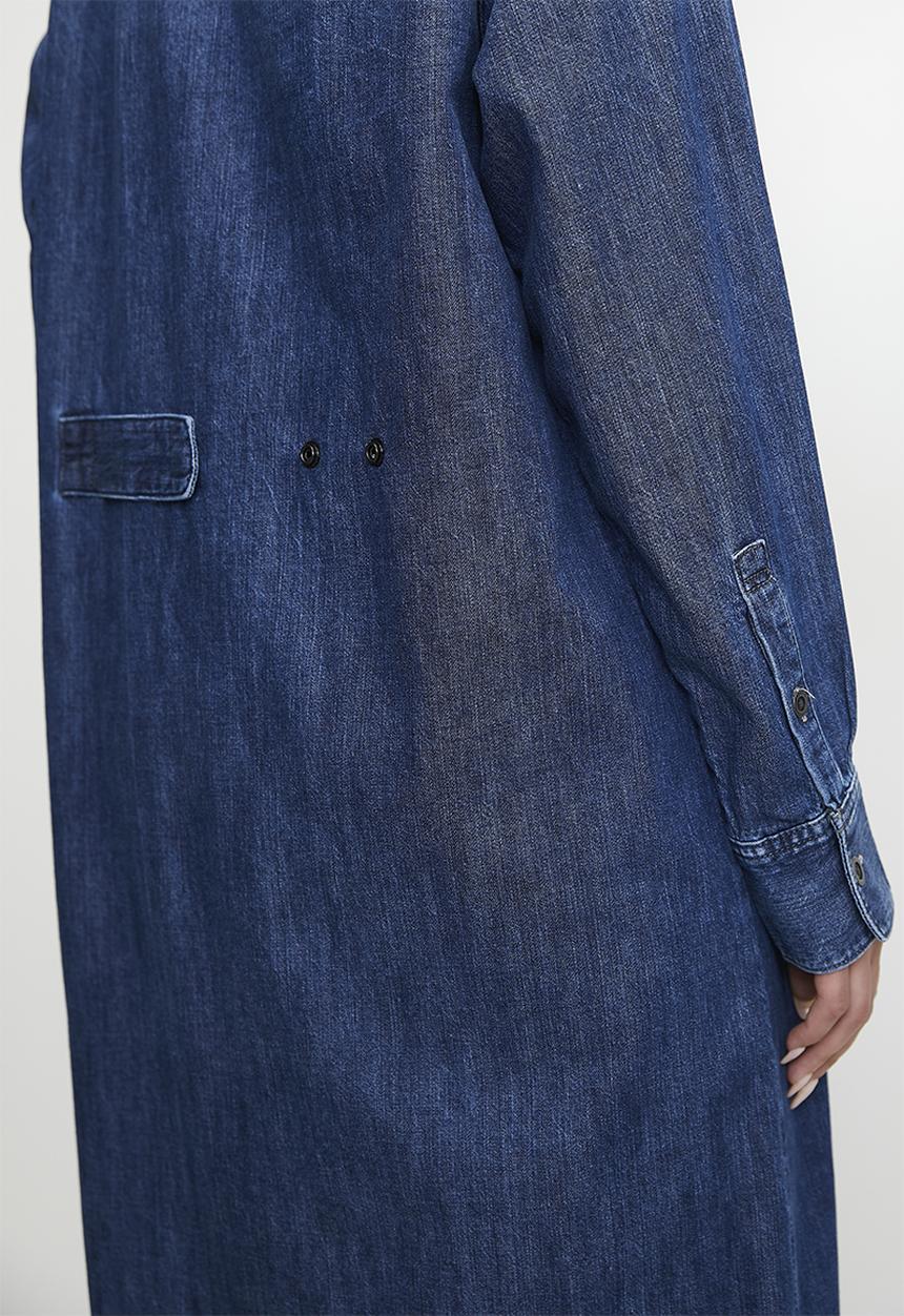G-STAR - Long Tab Shirt Dress Long Sleeve Wmn - Worn In Windward