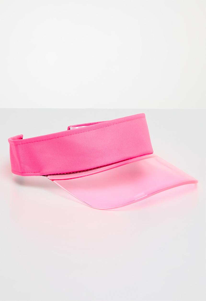 Pop Candy - Trasparent brim visor - pink