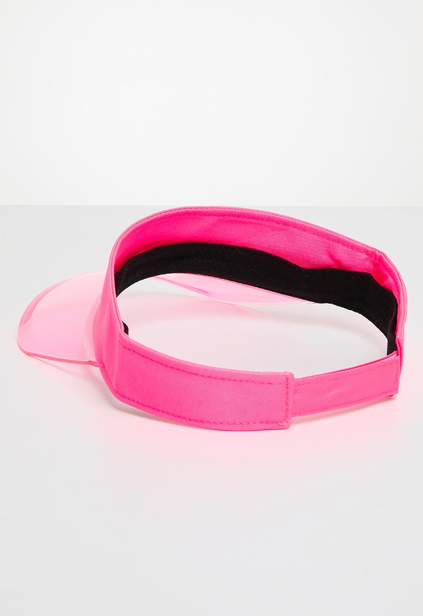 Pop Candy - Trasparent brim visor - pink