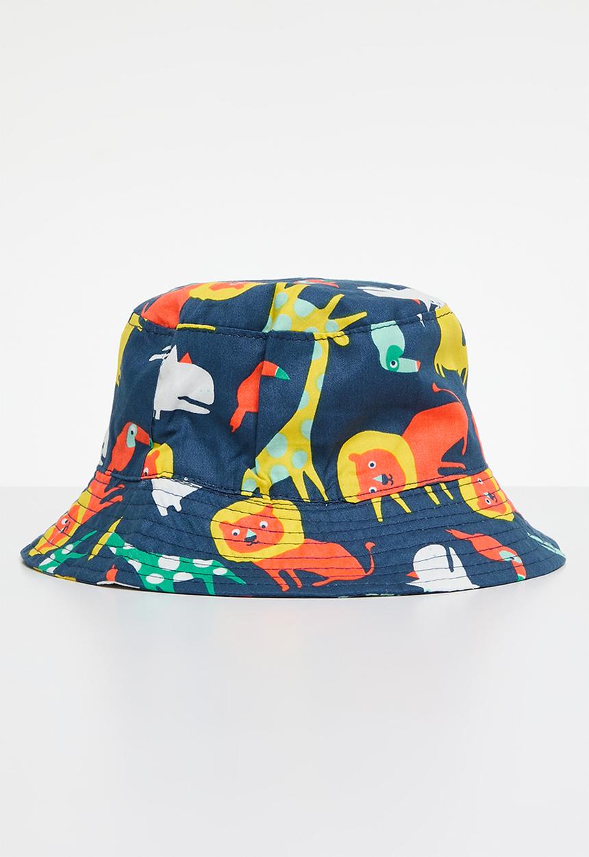 Pop Candy - Printed bucket hat - navy blue