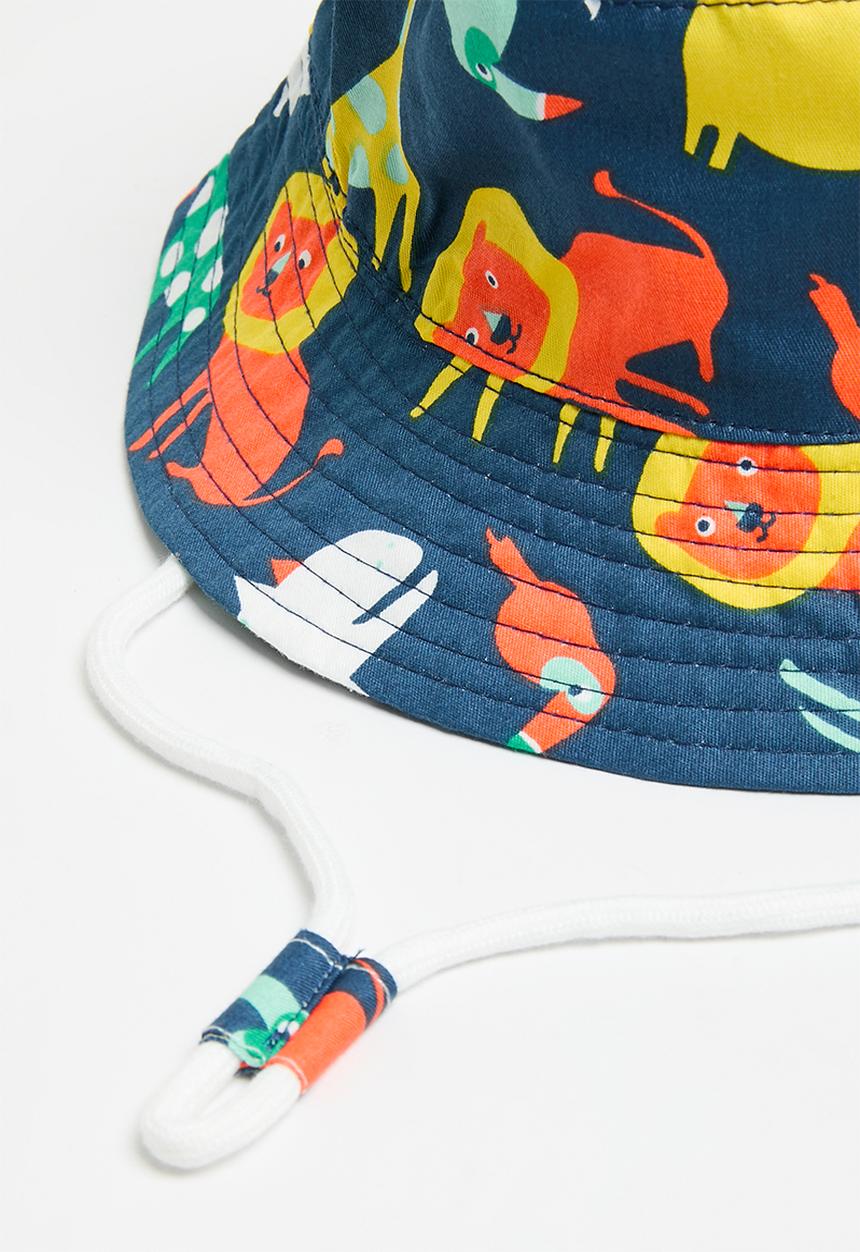 Pop Candy - Printed bucket hat - navy blue