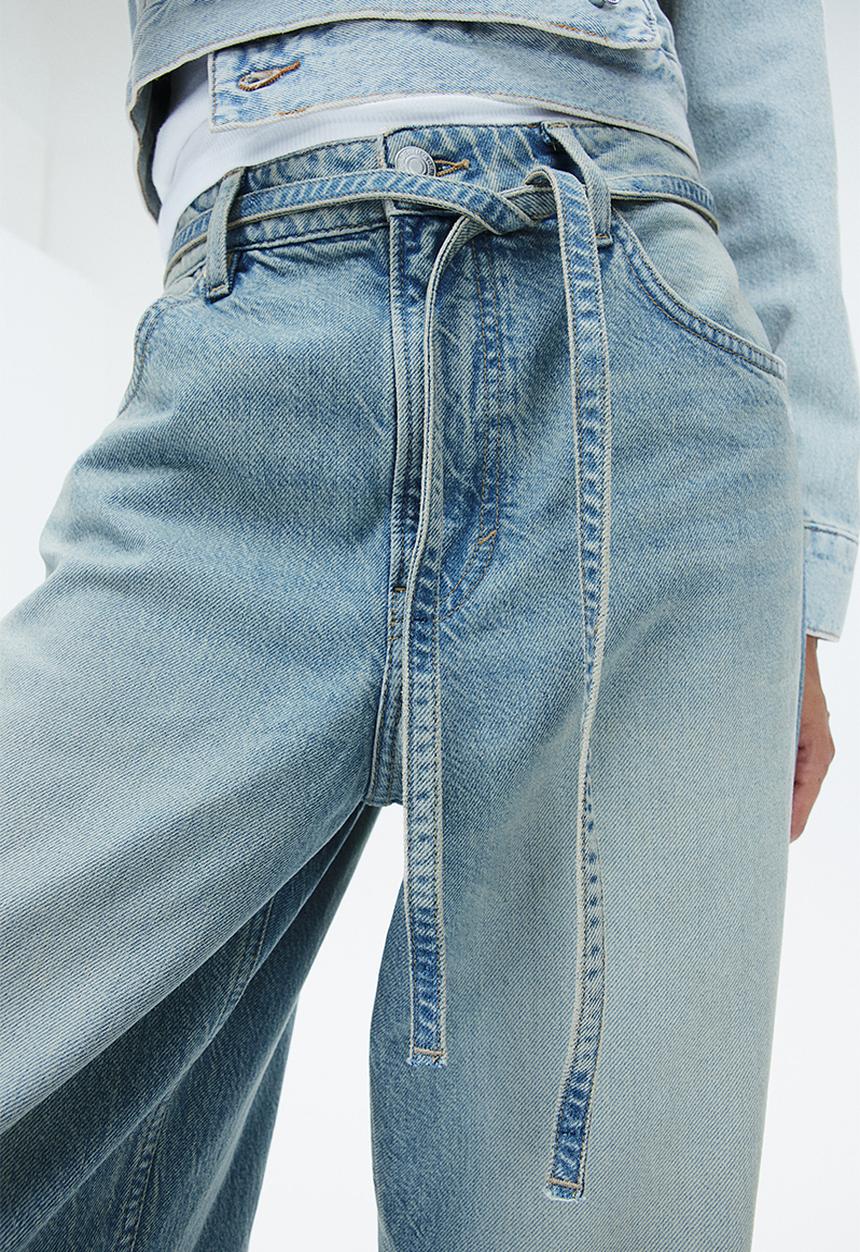 H&M - Super baggy low jeans - blue
