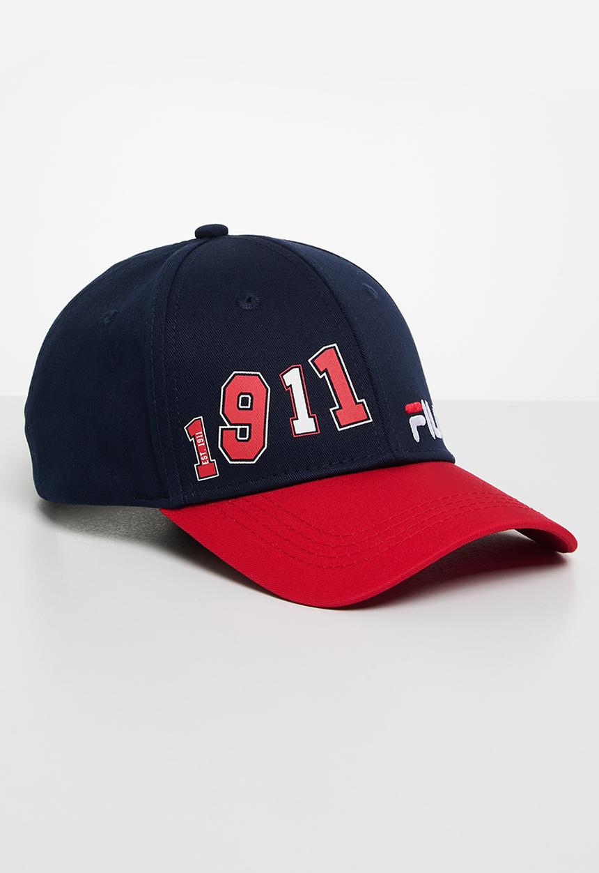 FILA - Darrien Cap - Fila Blue/Fila Red