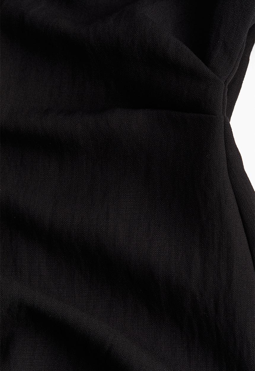 H&M - Tapered-waist dress - black