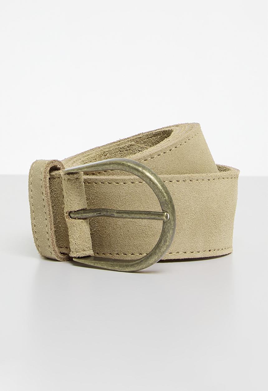 JEEP - Whipstitch Belt - Taupe