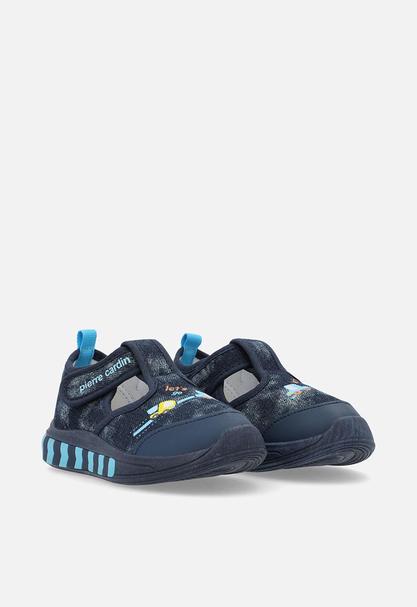 Pierre Cardin - Ethan Infants Boys Closed Sandal - Navy/Blue