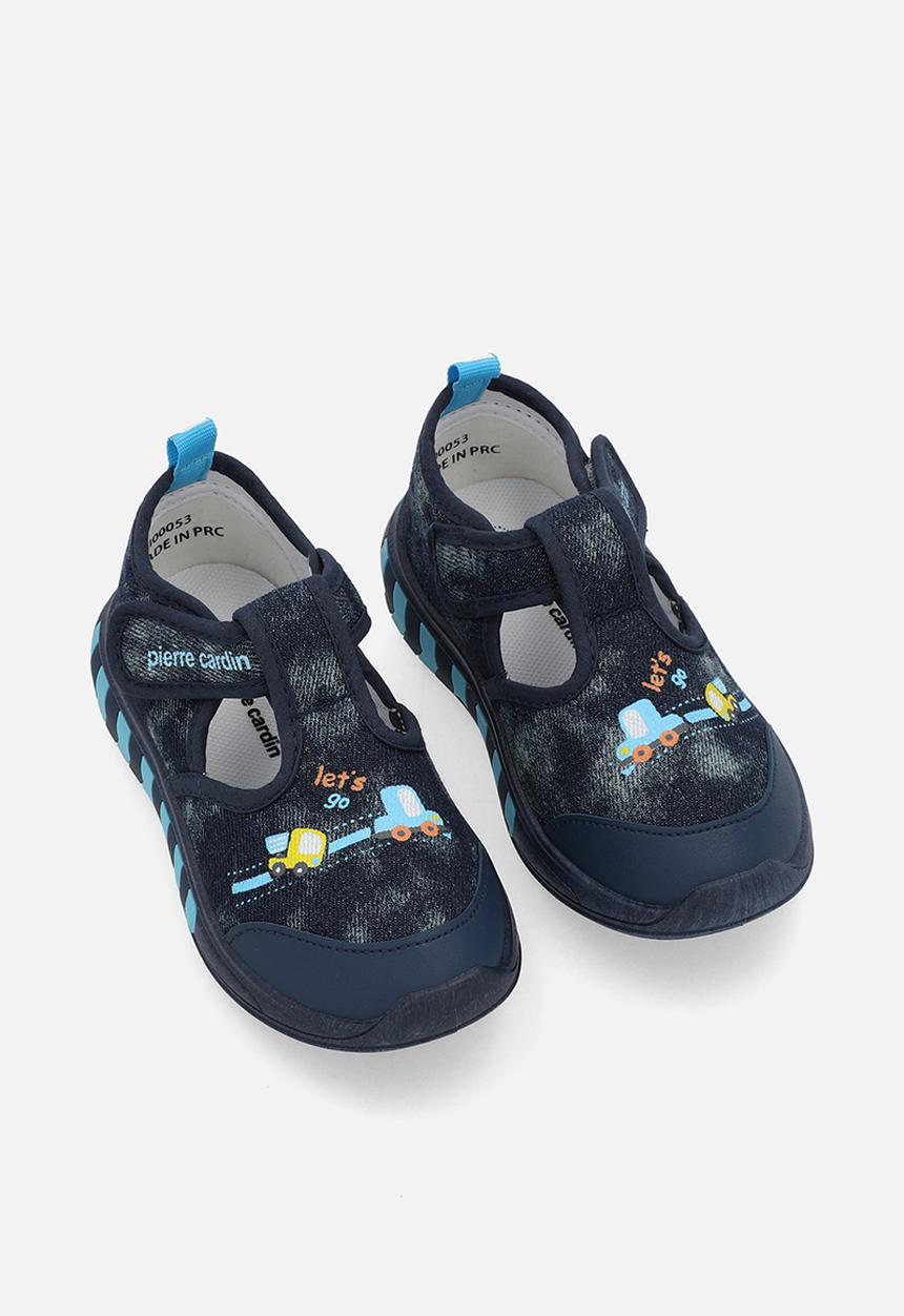 Pierre Cardin - Ethan Infants Boys Closed Sandal - Navy/Blue