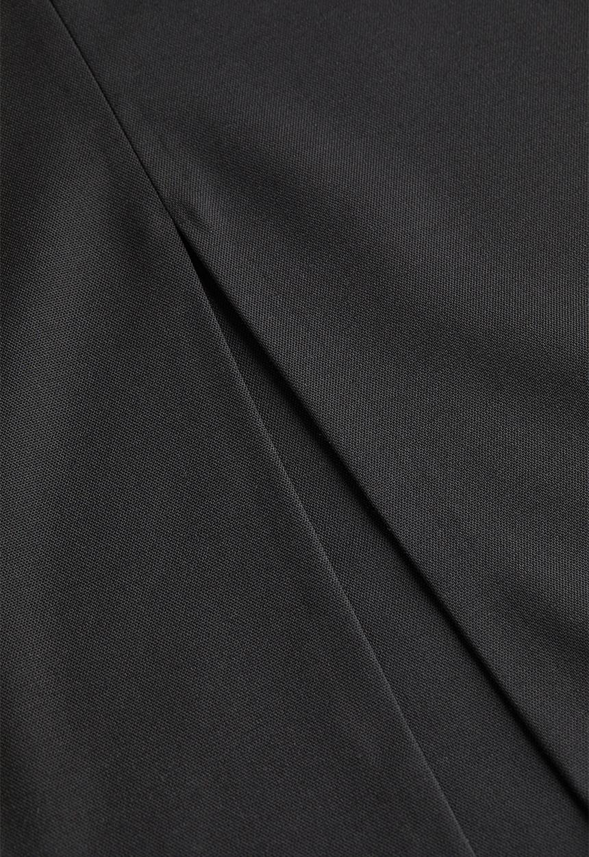 H&M - Slit-hem pencil skirt - black