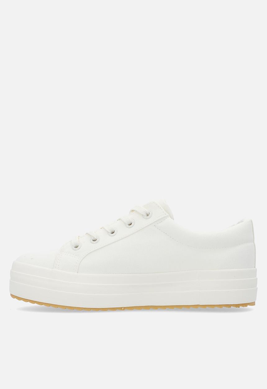 POLO - Classic canvas sneaker - white
