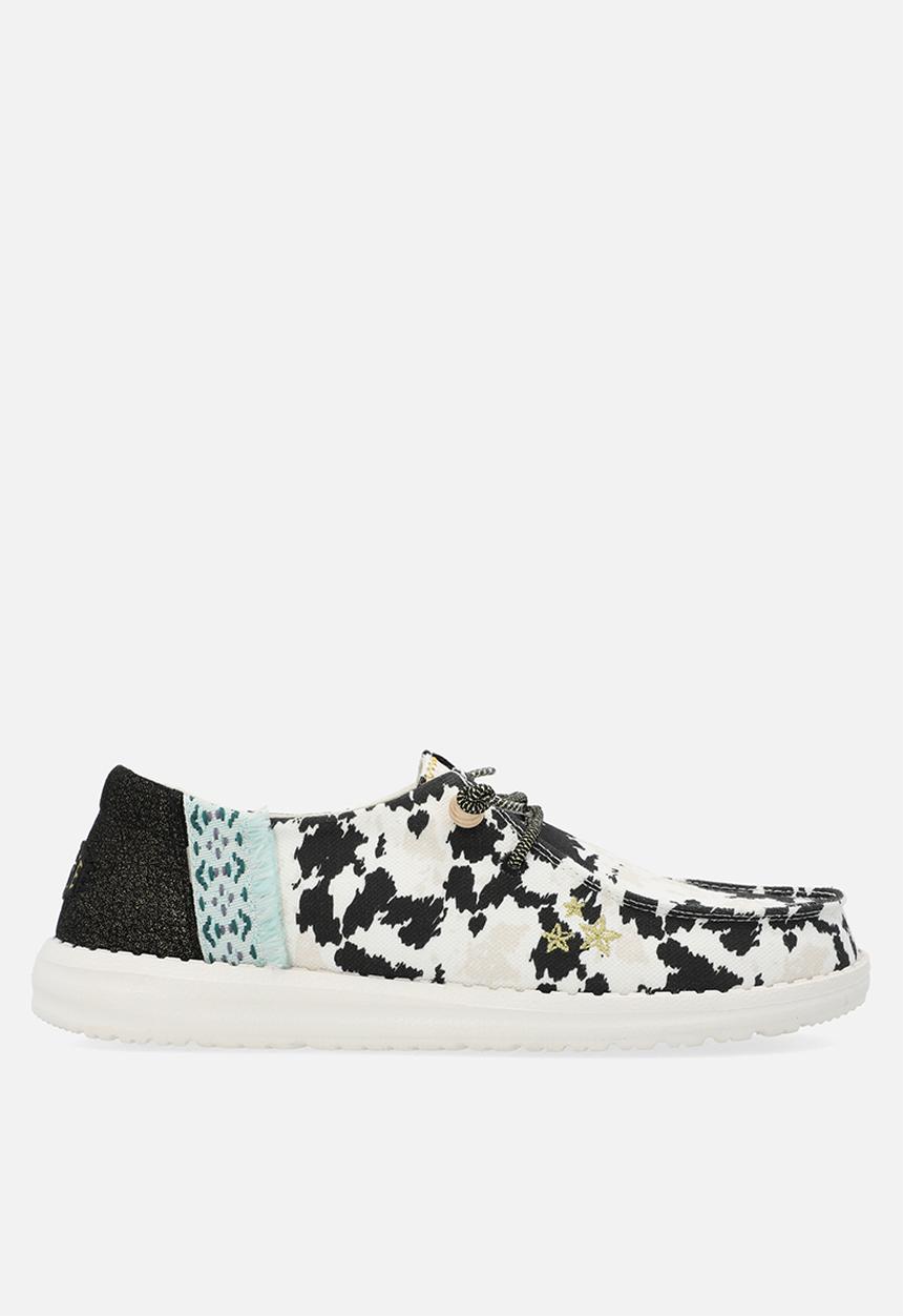 Hey Dude - Wendy Disco Cow Slip-On - Black