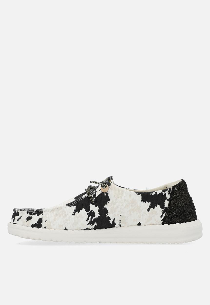 Hey Dude - Wendy Disco Cow Slip-On - Black