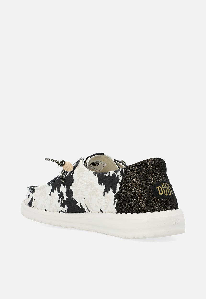 Hey Dude - Wendy Disco Cow Slip-On - Black