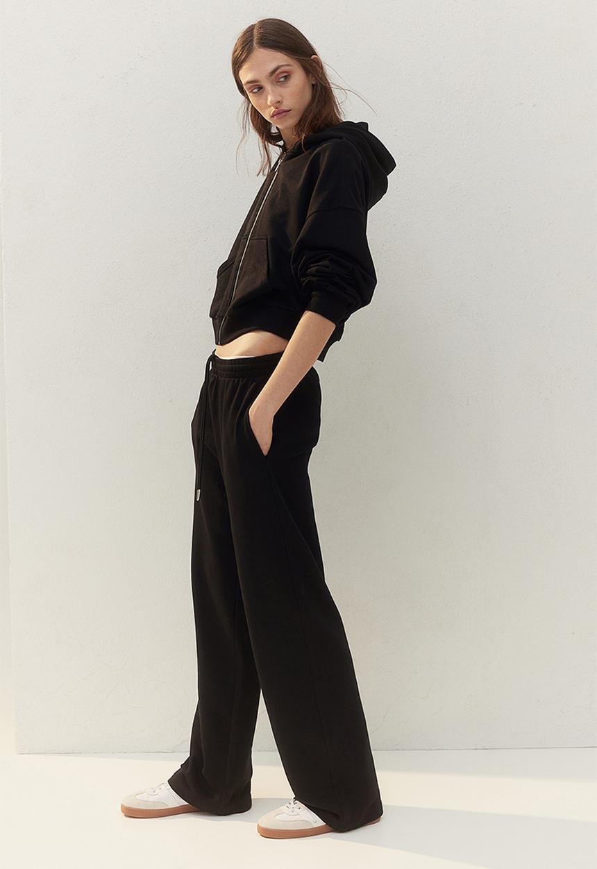 H&M - Sweatpants - black