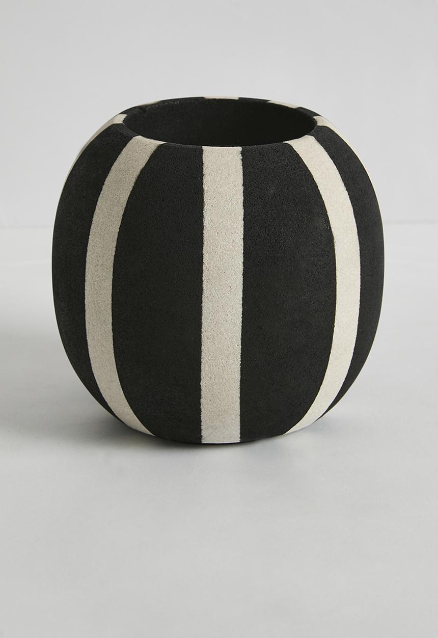 Sixth Floor - Sandstone Tumbler - Black & White