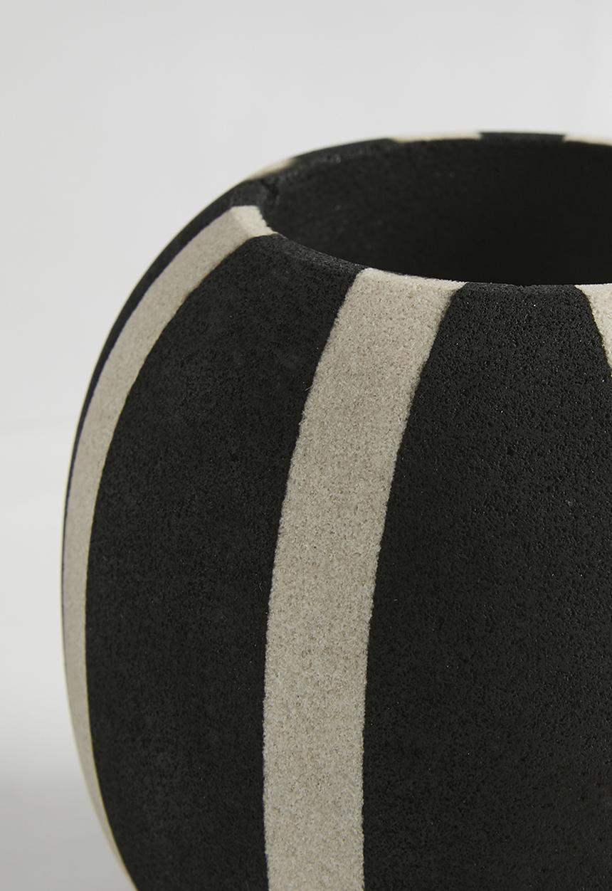 Sixth Floor - Sandstone Tumbler - Black & White