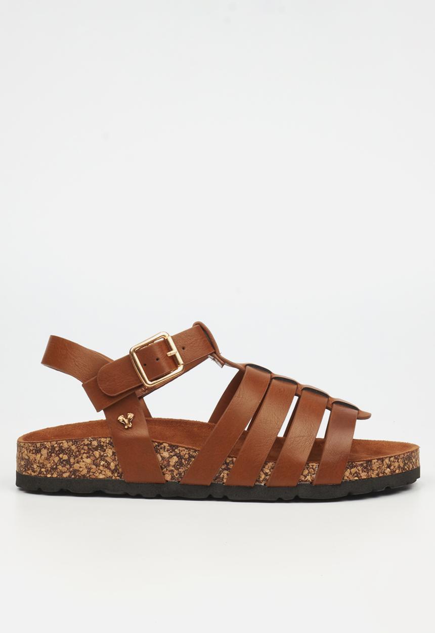 Butterfly Feet - Hallie 4 fisherman - tan