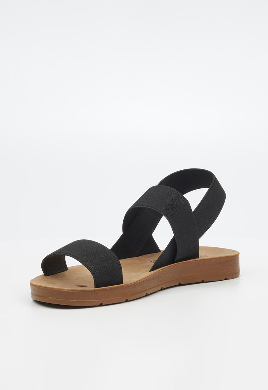 Butterfly Feet - Zina 7 ankle strap - black
