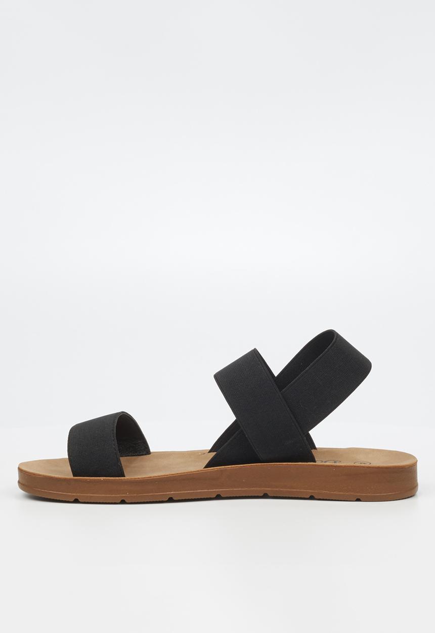 Butterfly Feet - Zina 7 ankle strap - black