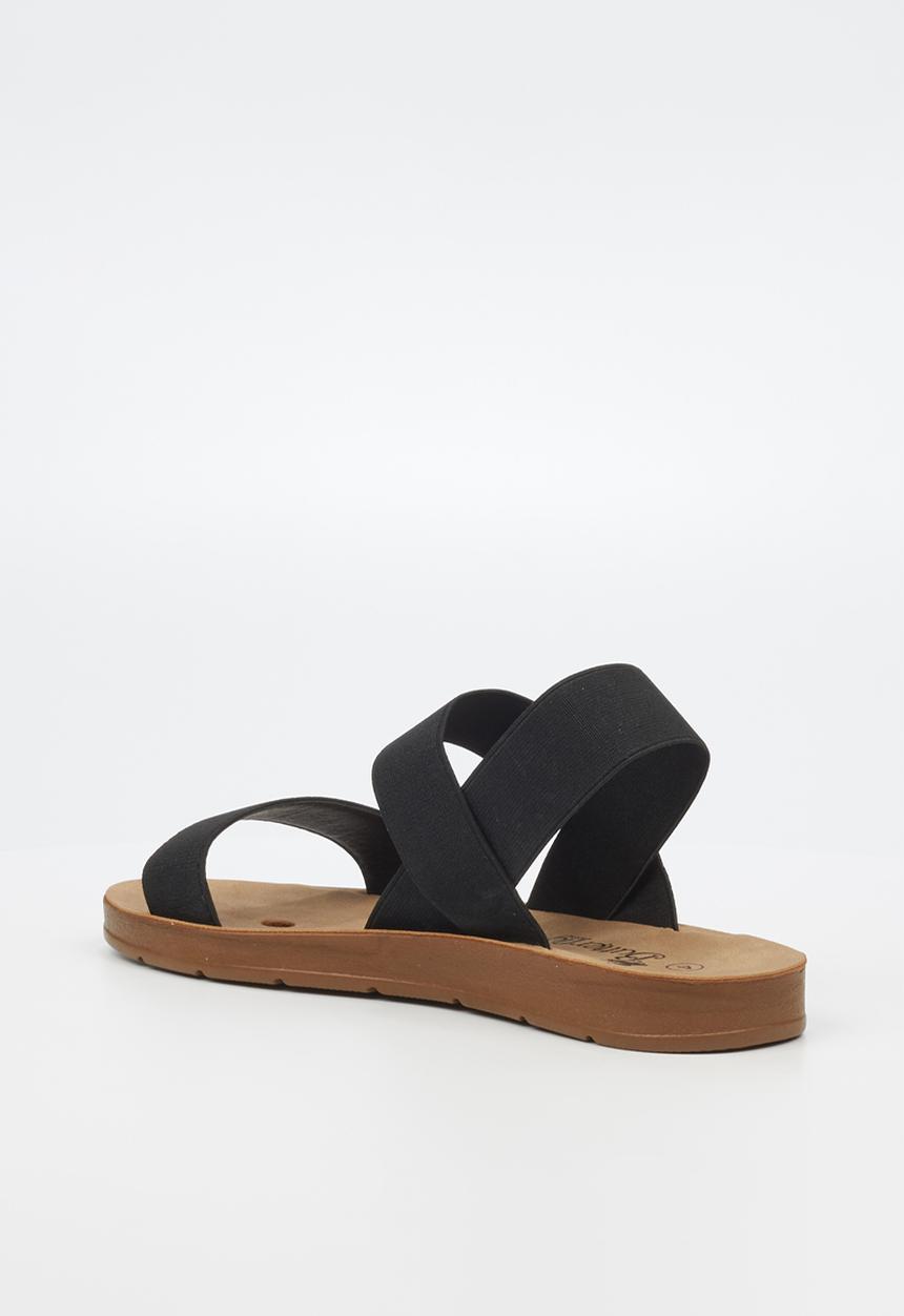 Butterfly Feet - Zina 7 ankle strap - black
