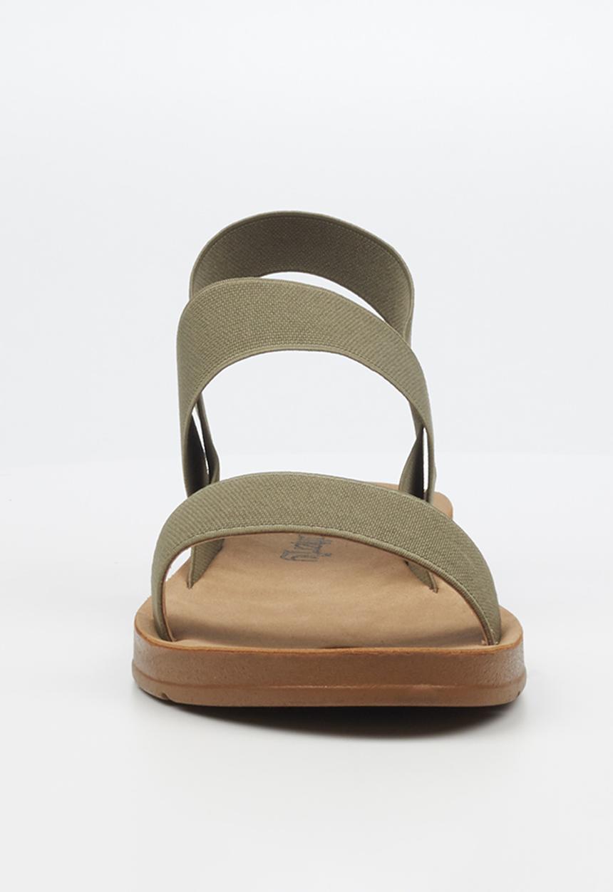 Butterfly Feet - Zina 7 ankle strap - olive