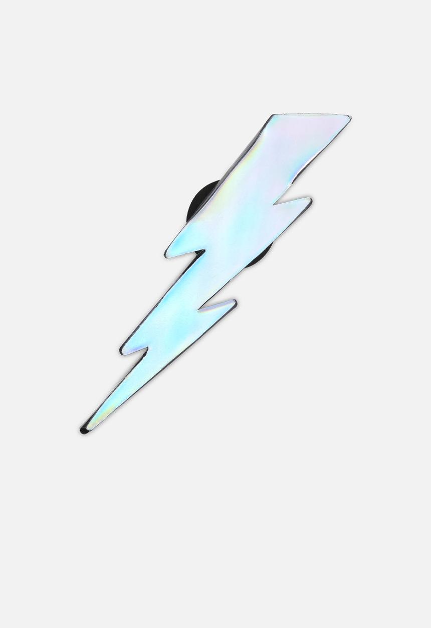 Crocs - Iridescent lightening bolt - light blue