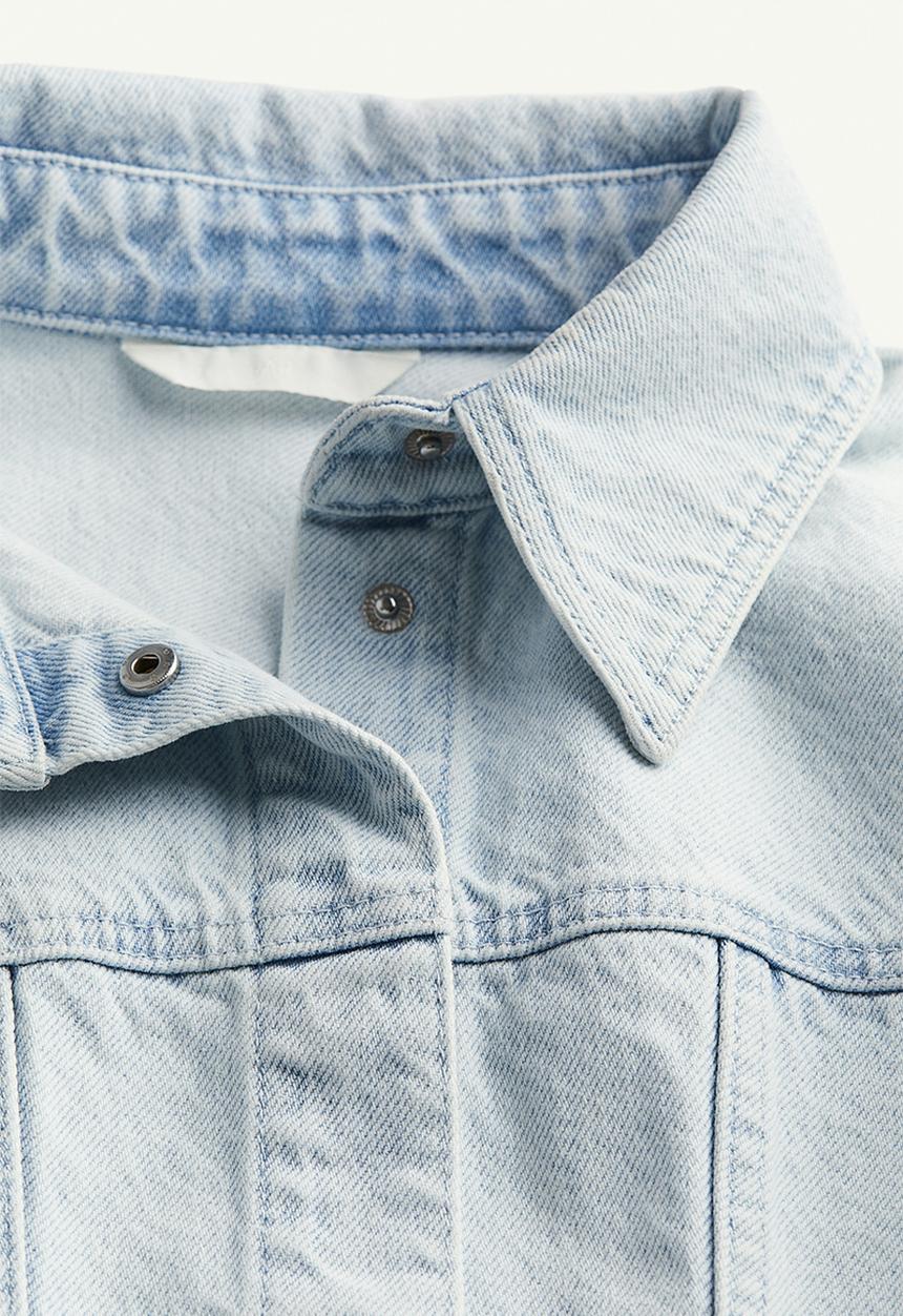H&M - Denim shirt - light denim blue