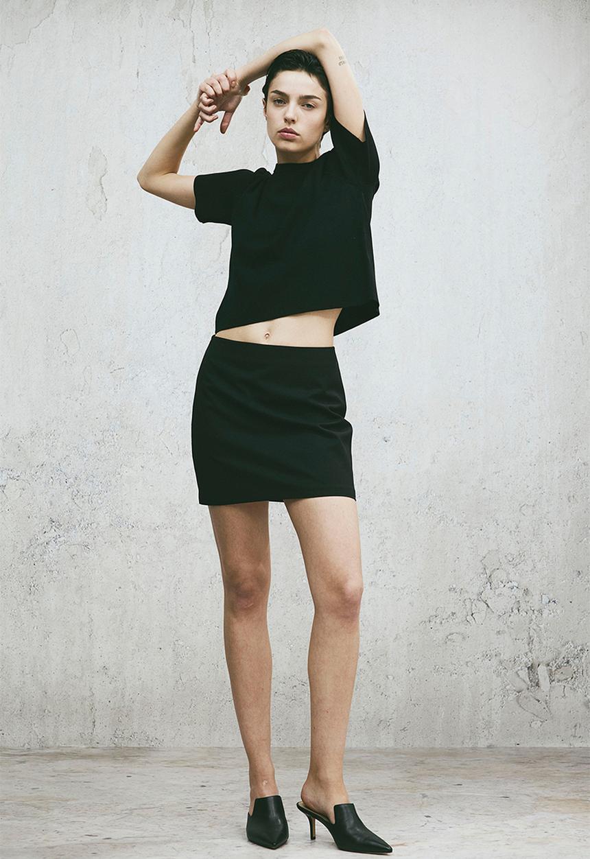 H&M - Fine-knit top - black