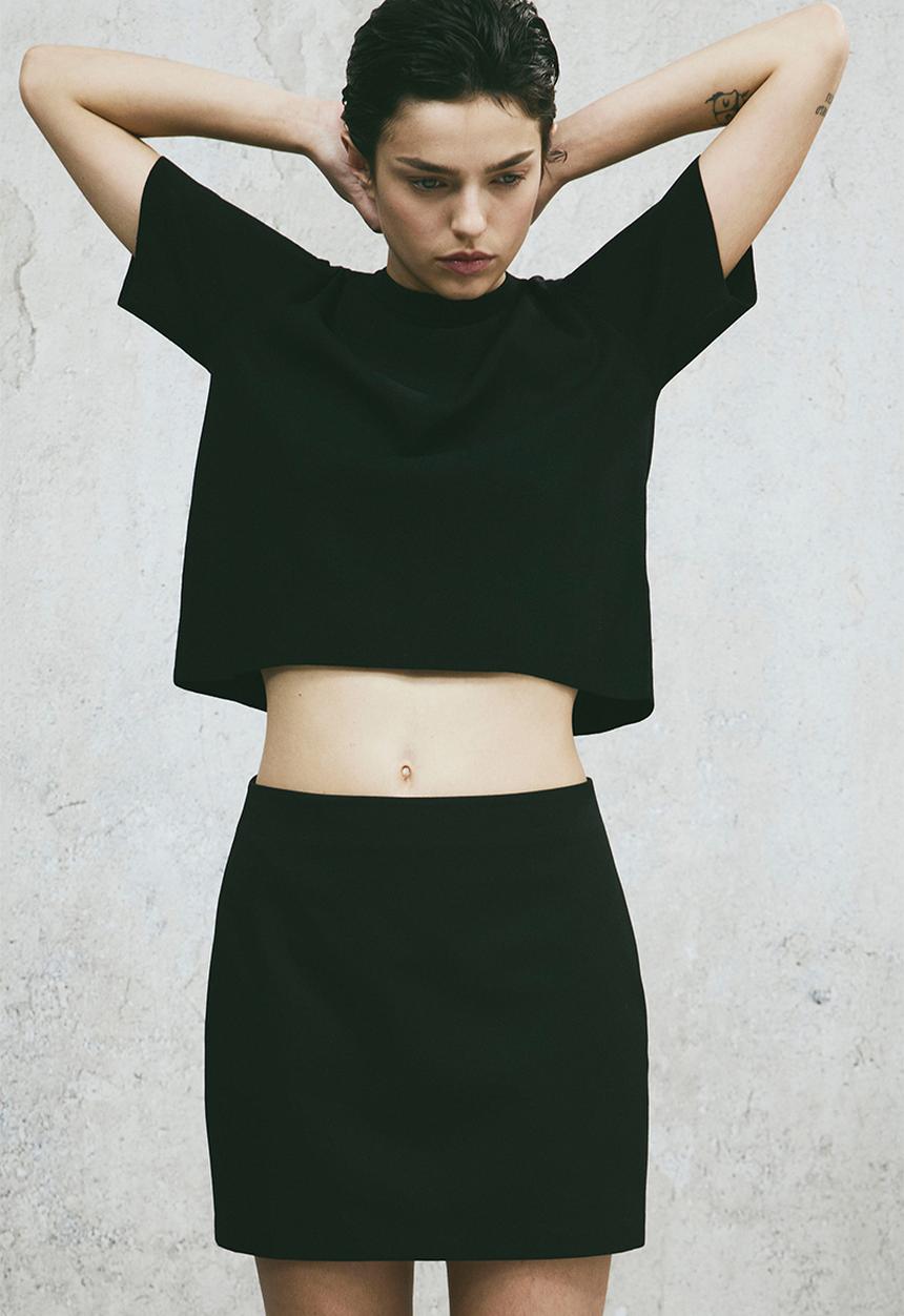 H&M - Fine-knit top - black
