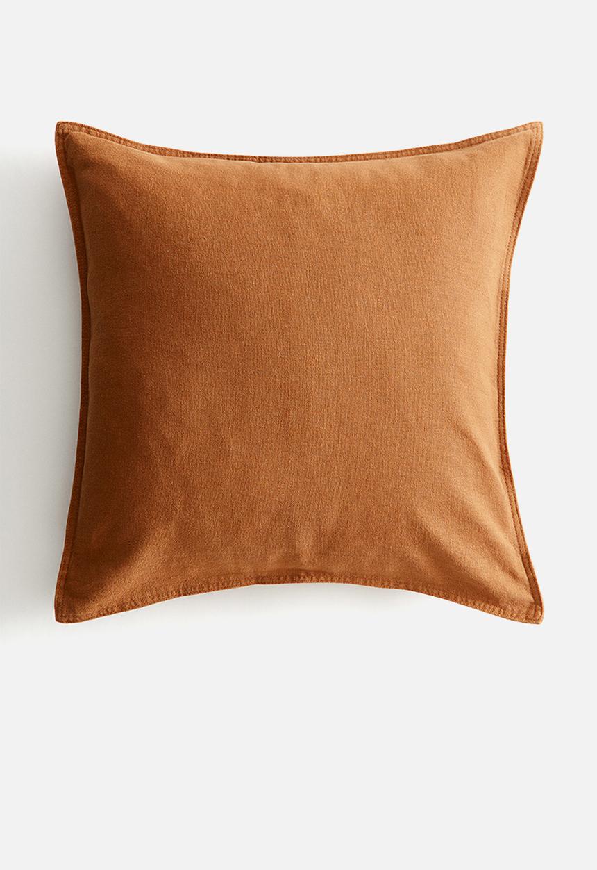 H&M - Linen-blend cushion cover - brown