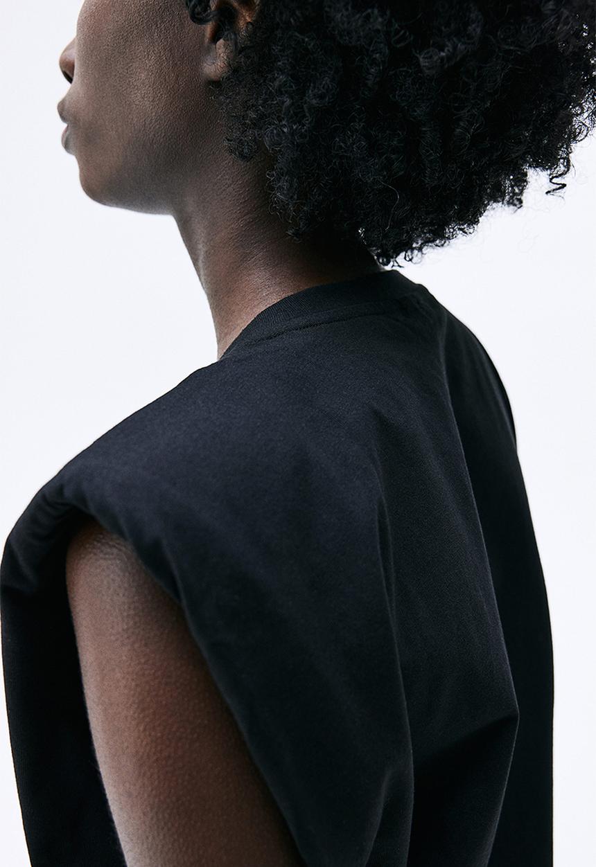 H&M - Embellished top - black