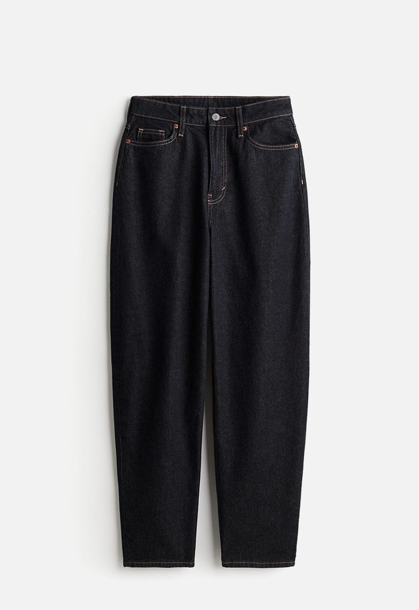 H&M - Barrel high jeans - blue