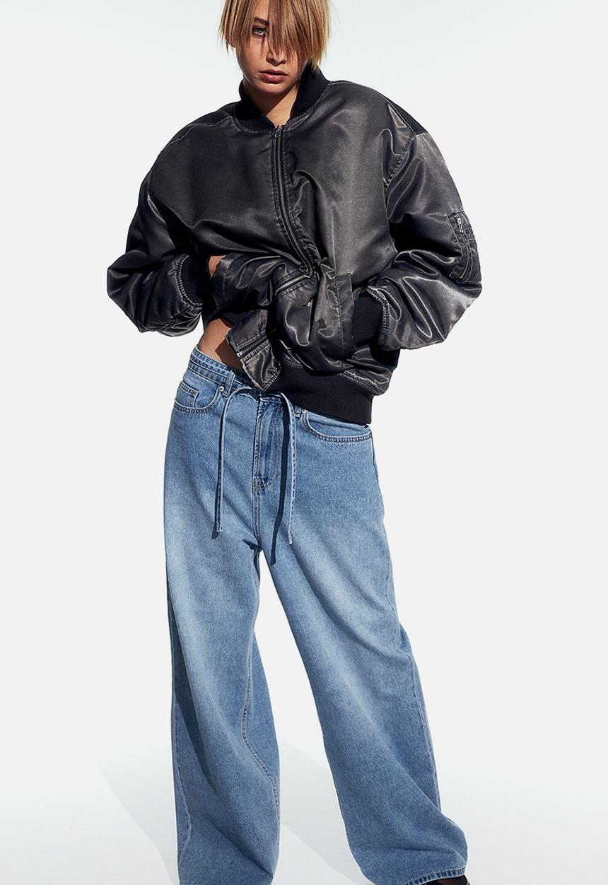 H&M - 90s baggy regular jeans - blue
