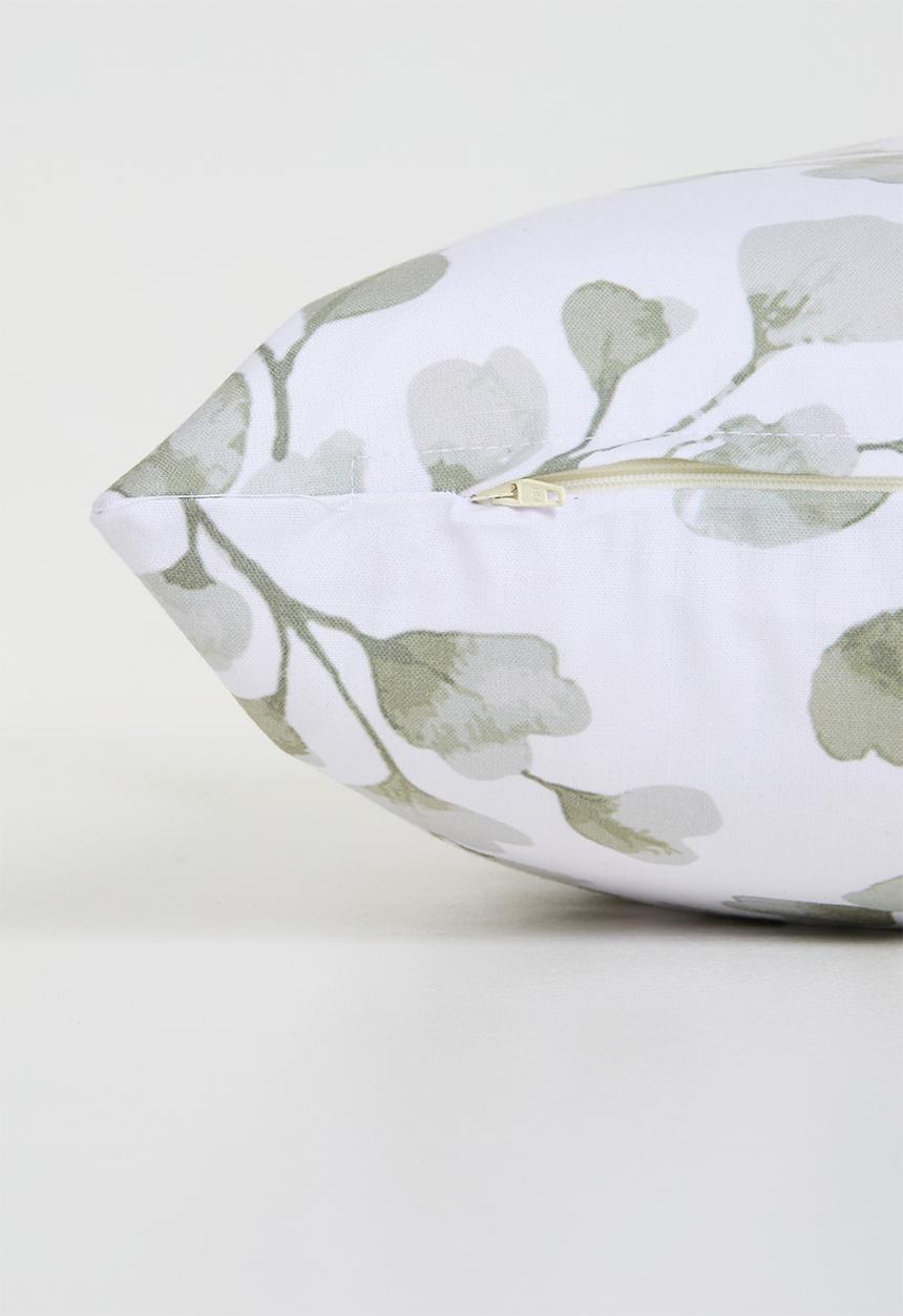 Sixth Floor - Lili printed cushion cover - Sage